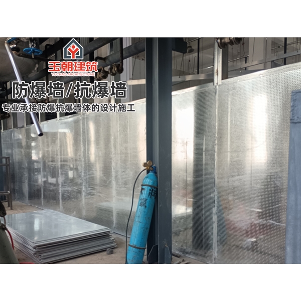 枣庄纤维复合钢板抗爆墙定制 轻质防爆墙施工安装一条龙服务